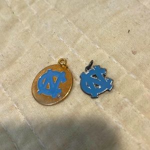 Two UNC charms Tar-heels
